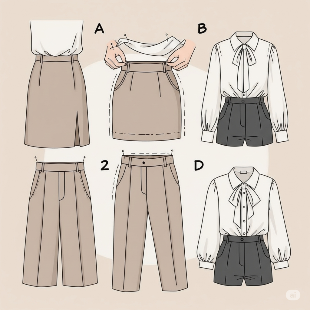 fit chart for women clothing