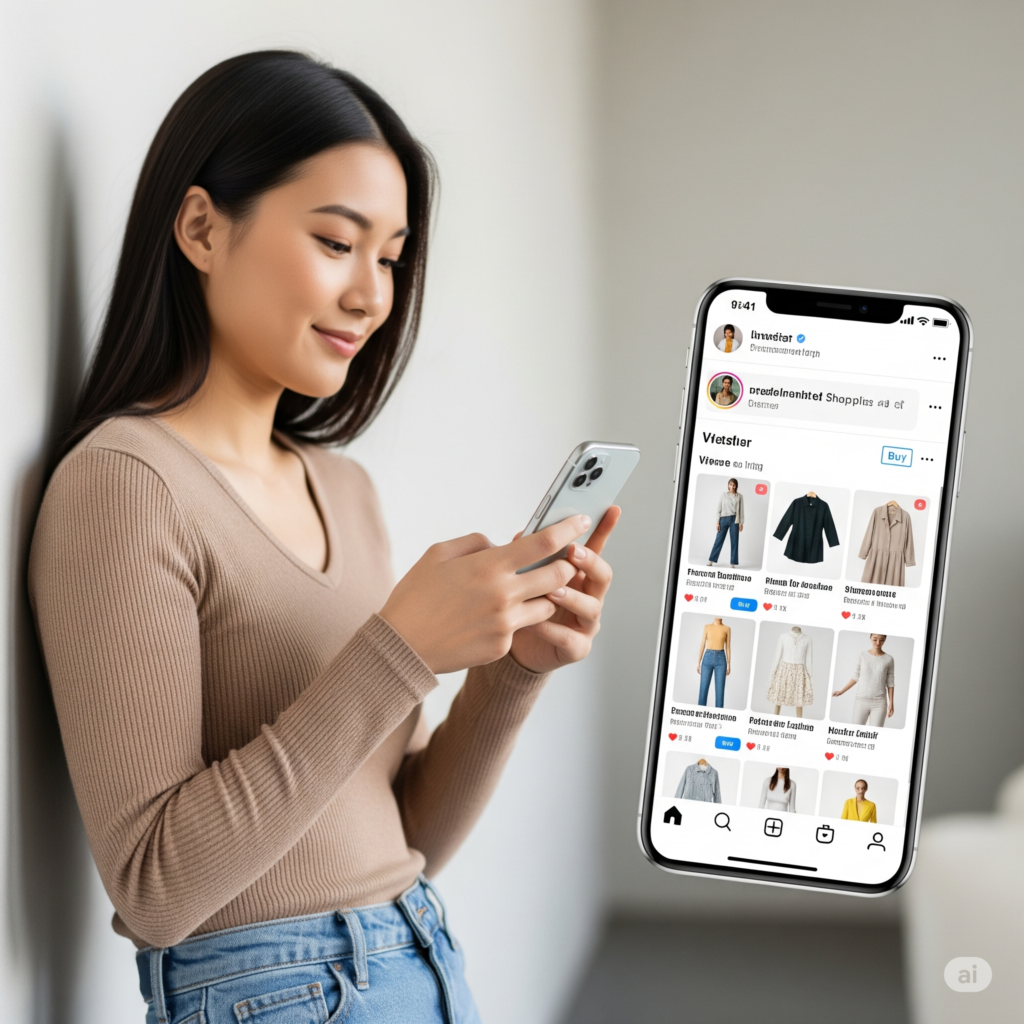 shopping through online