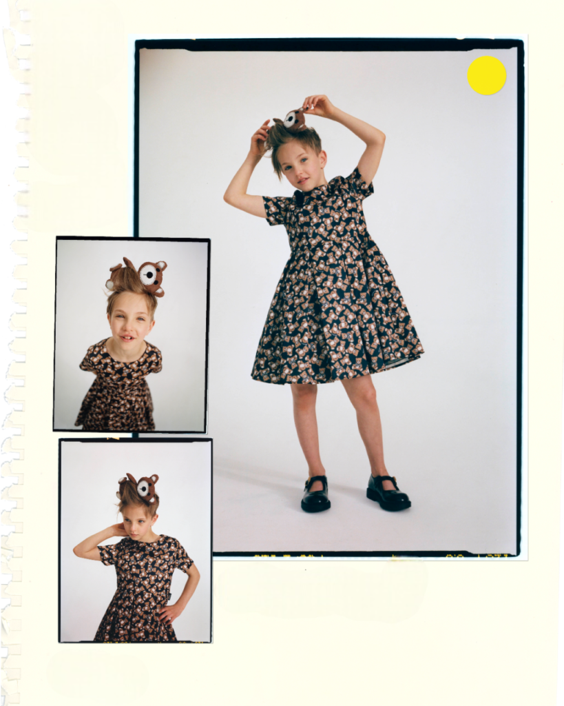 girl kid wearing a comfort cotton fabric - sami bazzi